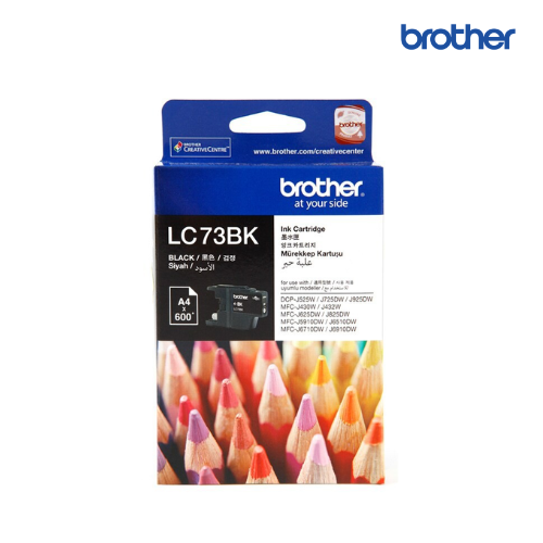ตลับหมึกอิงค์เจ็ท Brother Original Ink Cartridge LC-73 Black, LC73